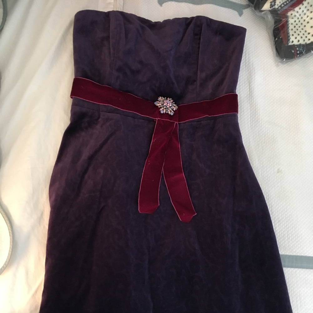 Tibi size 8 velvet dress